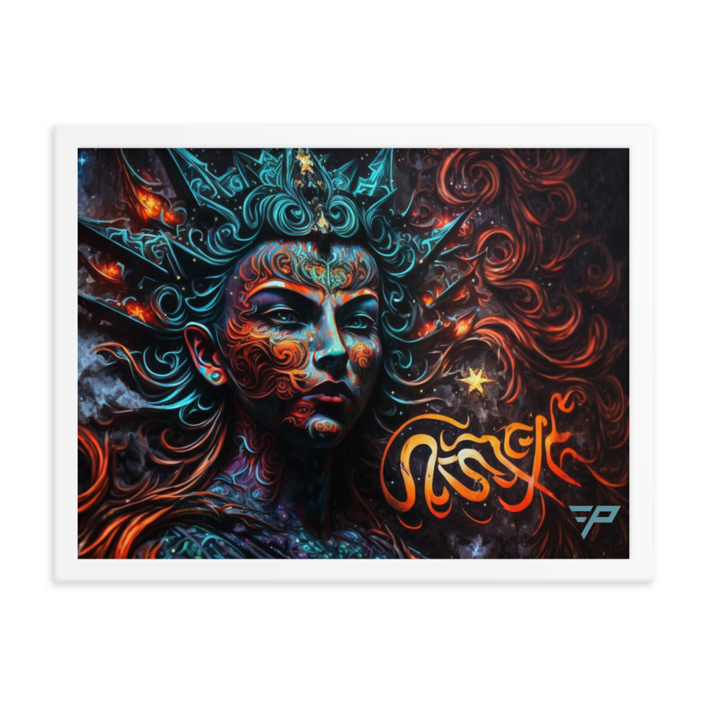 Dewi Sri - Balinese Prosperity Goddess - Premium Framed Art Print