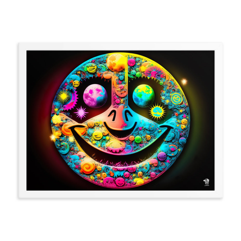 Happiness - Premium Framed Print