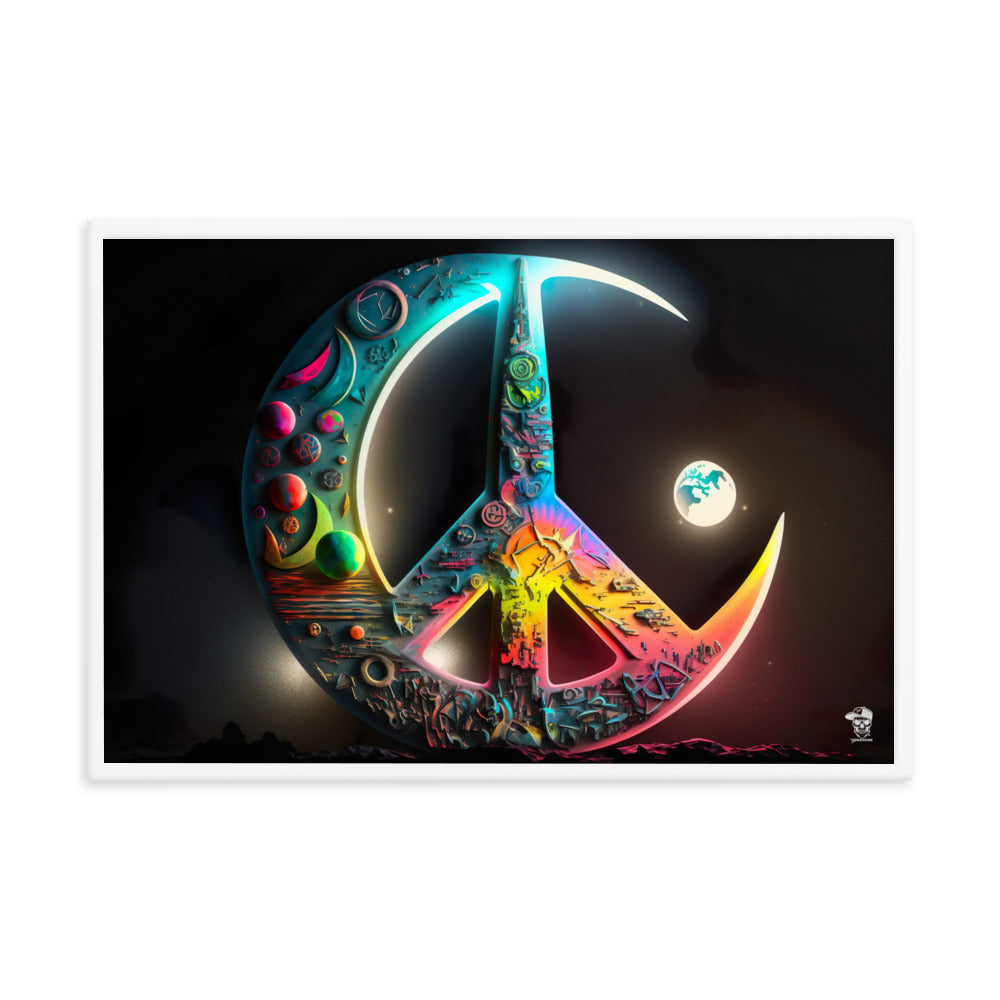 Peace - Premium Framed Print