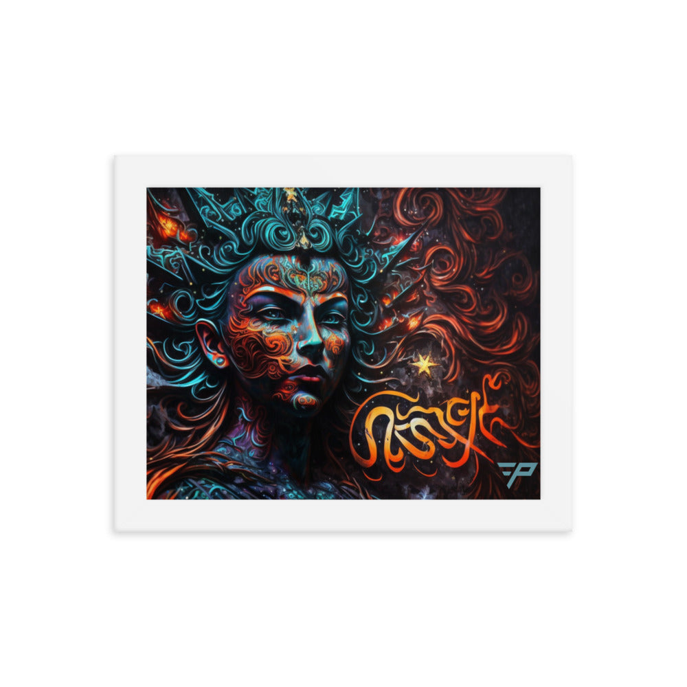 Dewi Sri - Balinese Prosperity Goddess - Premium Framed Art Print