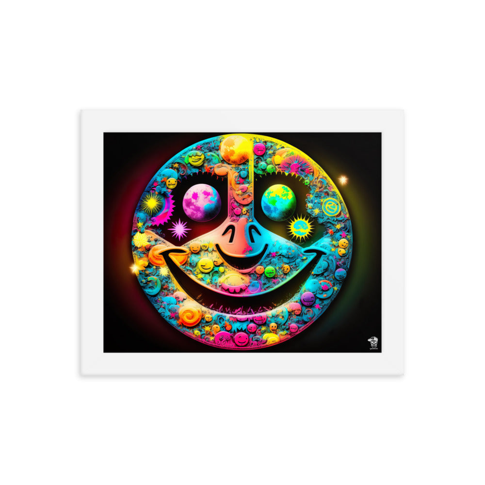 Happiness - Premium Framed Print