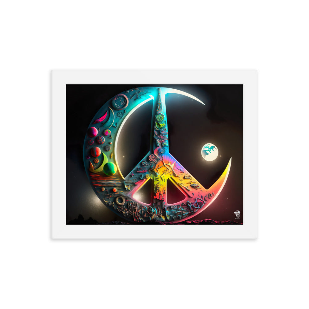 Peace - Premium Framed Print