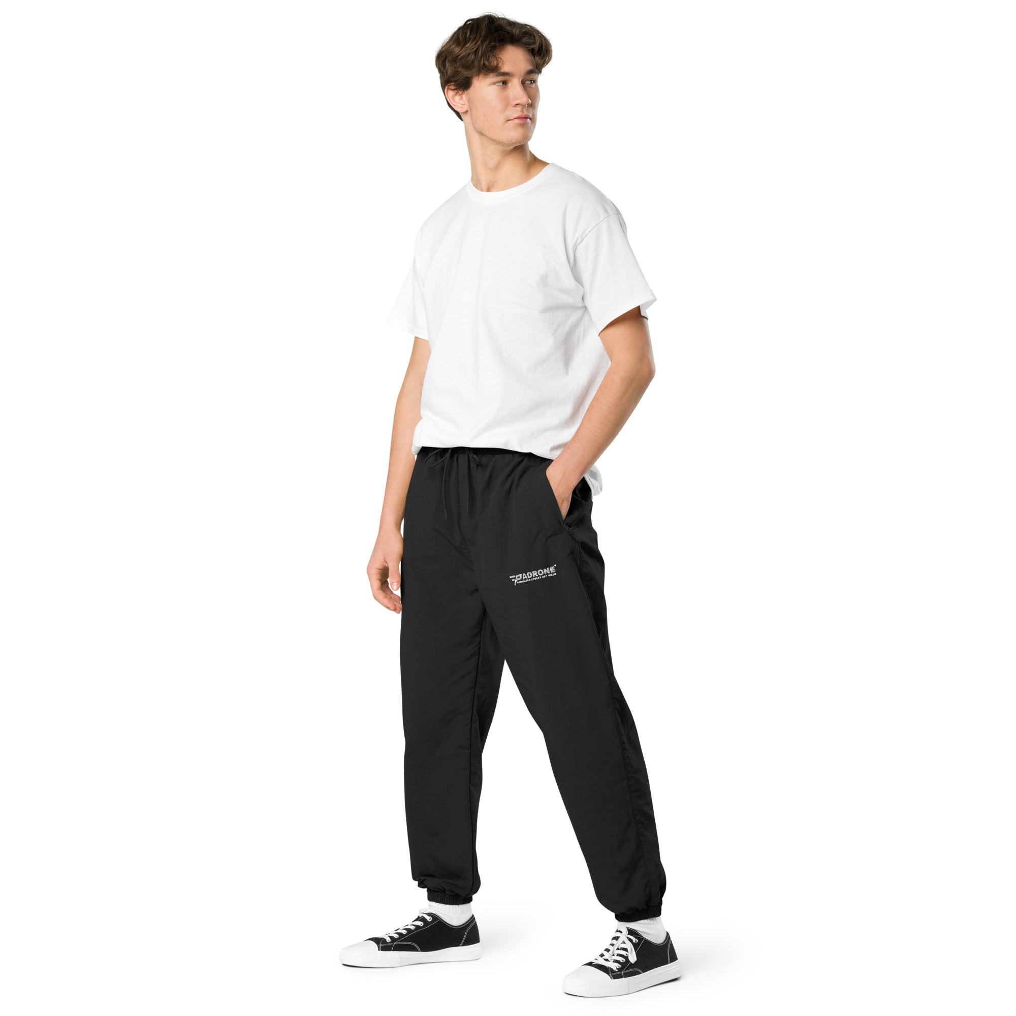 Padrone Tracksuit Bottoms - Old Skool - Embroidered