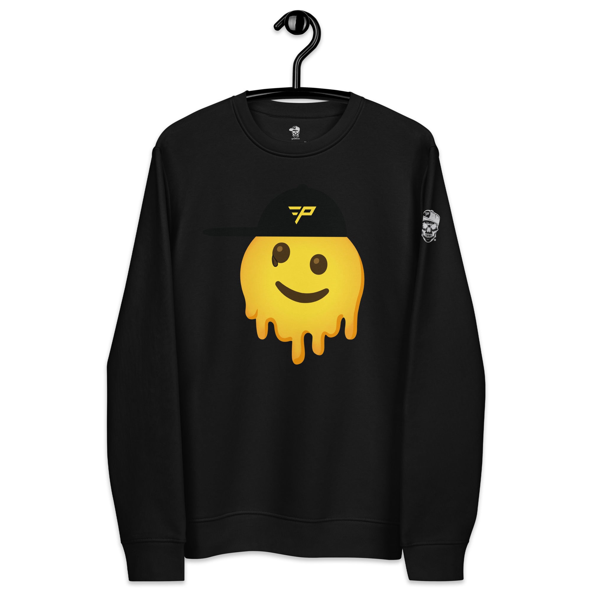 Melting Face - Unisex Eco Sweatshirt