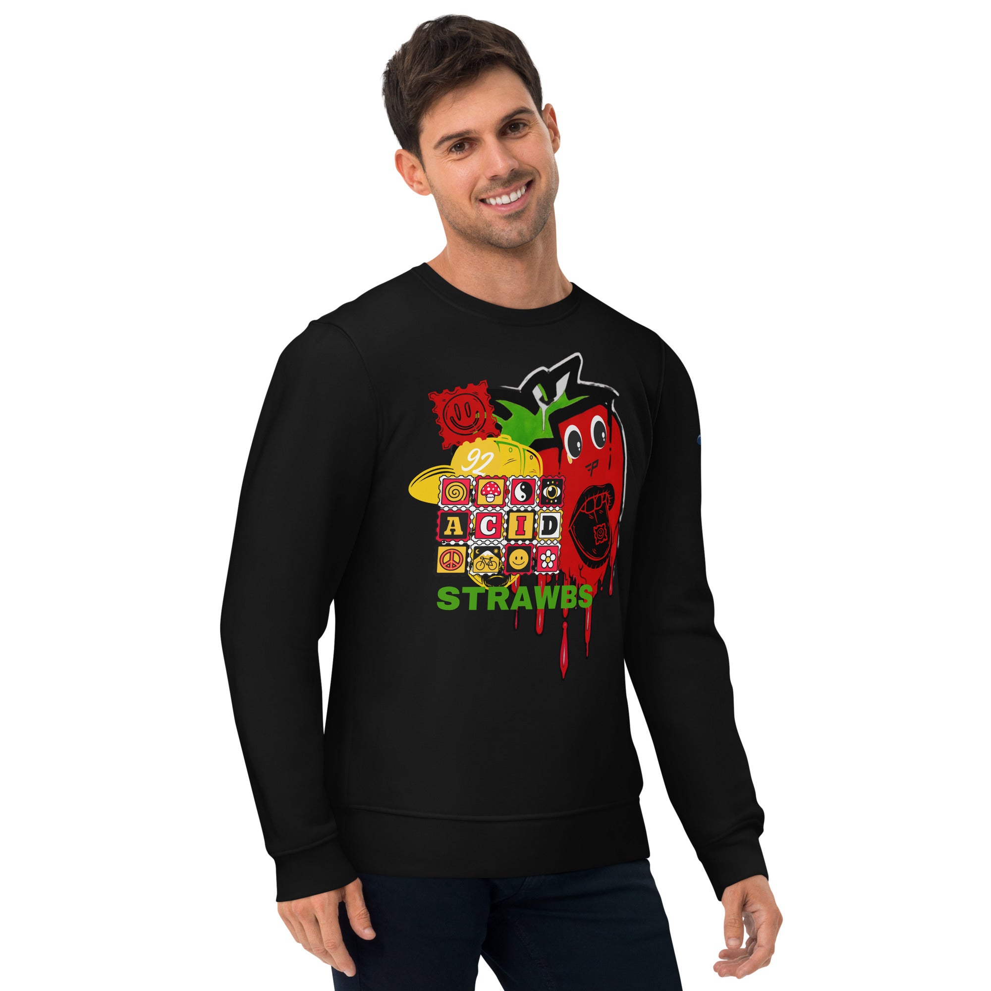 LSD STRAWBS - Premium Eco Sweatshirt