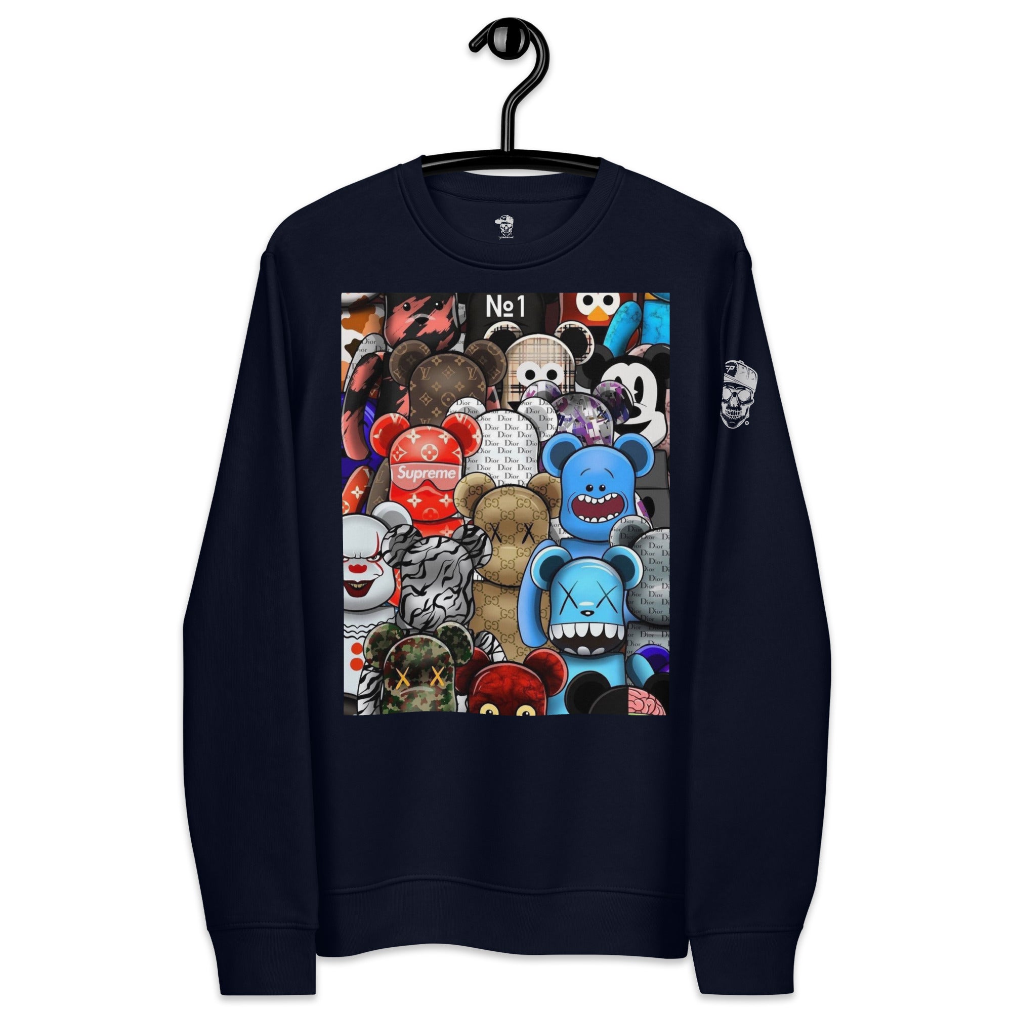 Bearbrick Attack - Premium Unisex Sweatshirt