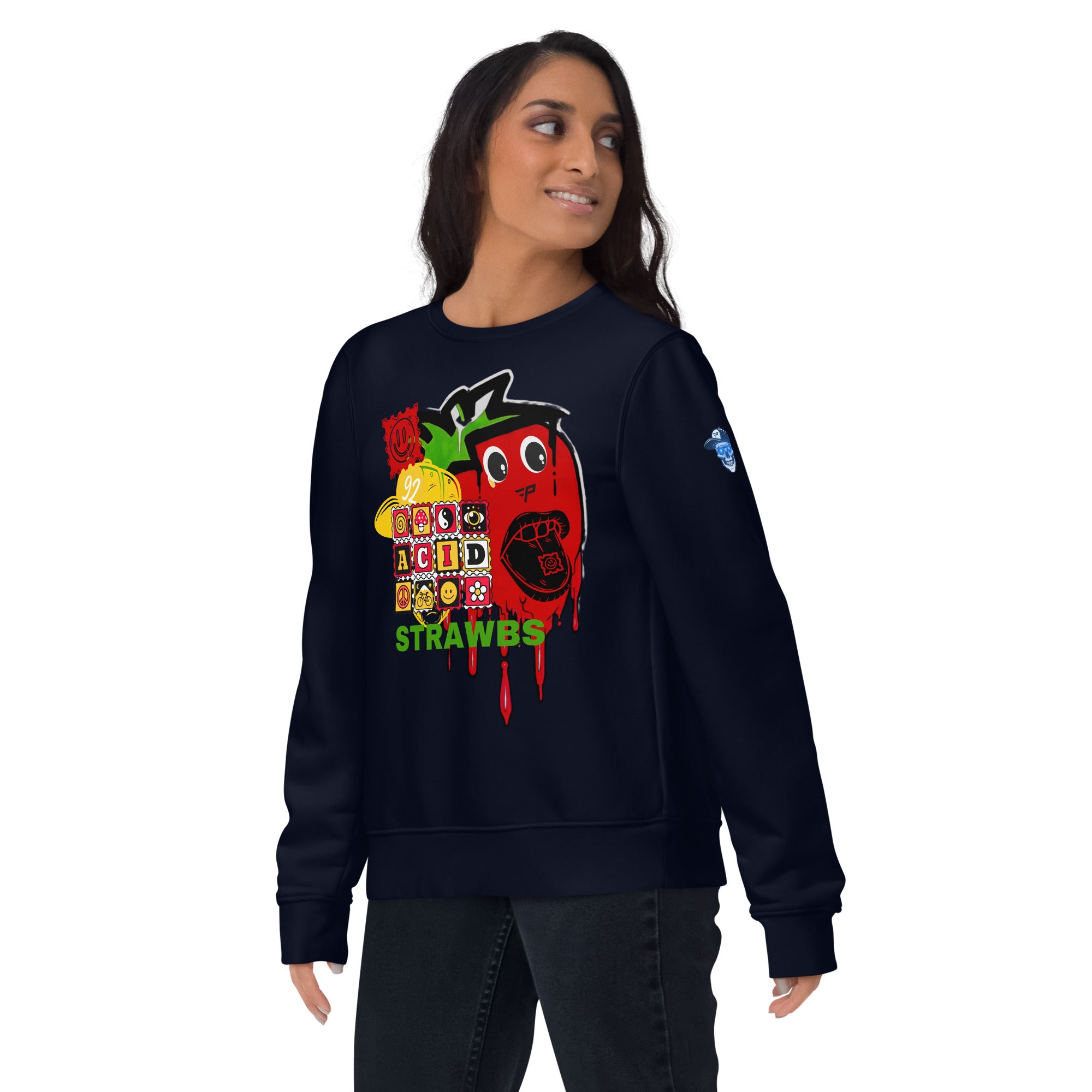 LSD STRAWBS - Premium Eco Sweatshirt