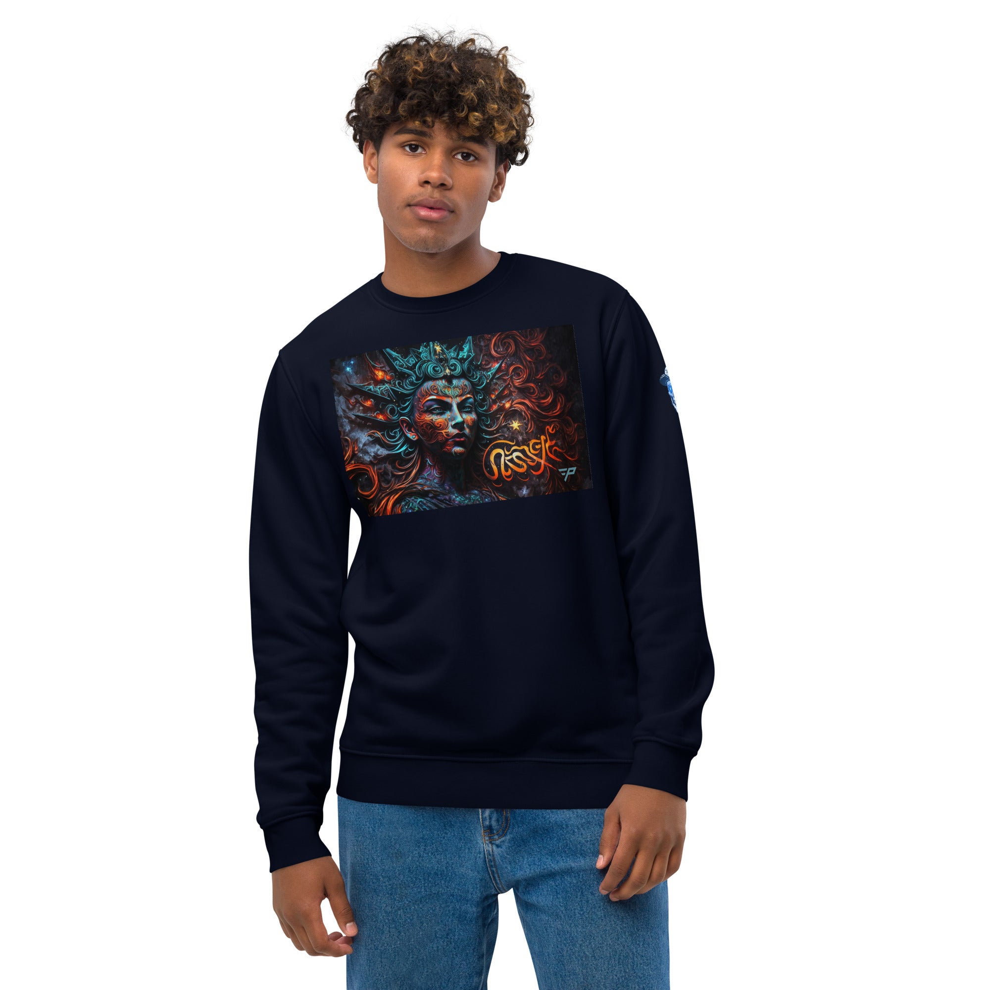 Dewi Sri - Balinese Prosperity Goddess Premium Eco Sweatshirt