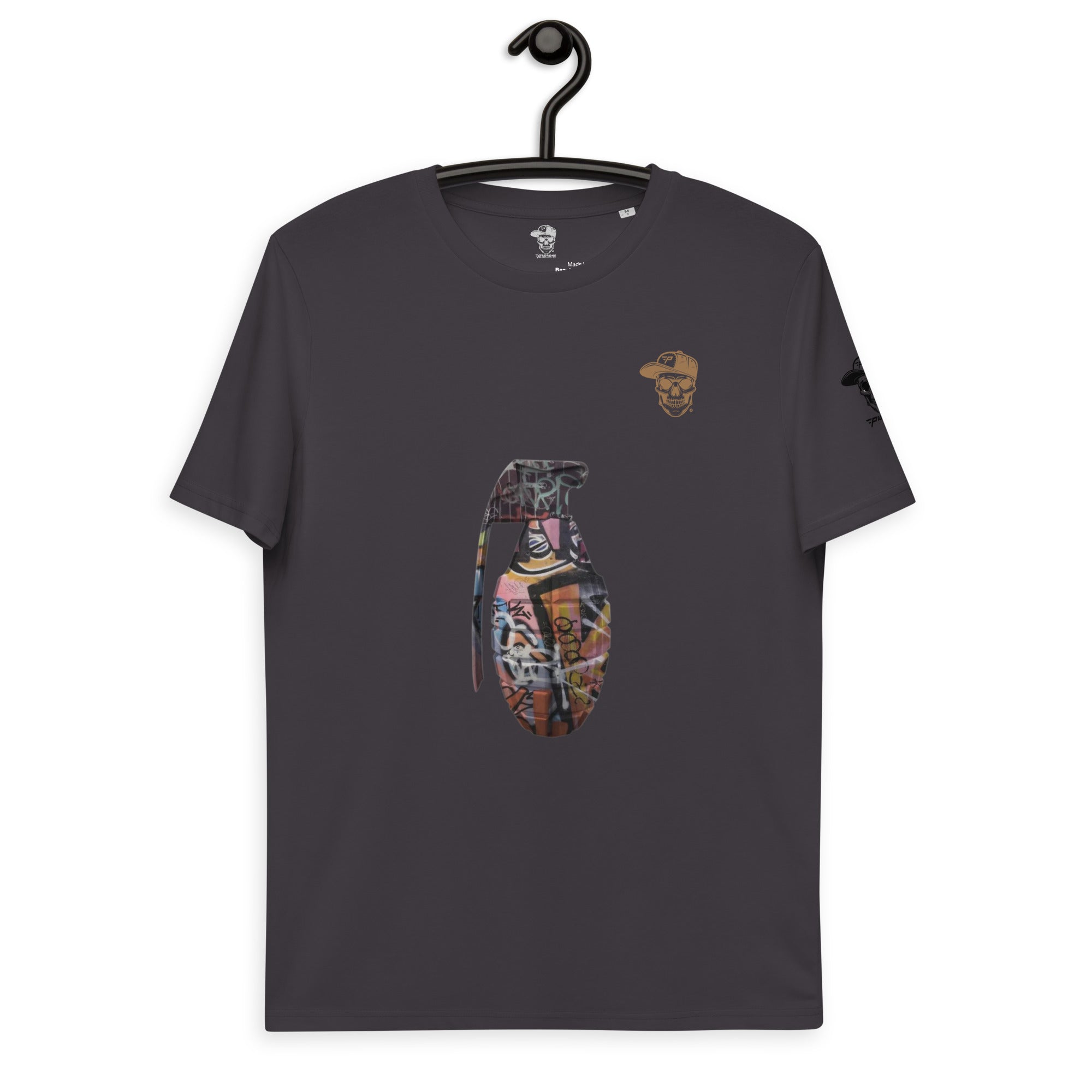 Monica Vincent - Graffiti Grenade - Organic Cotton T-shirt