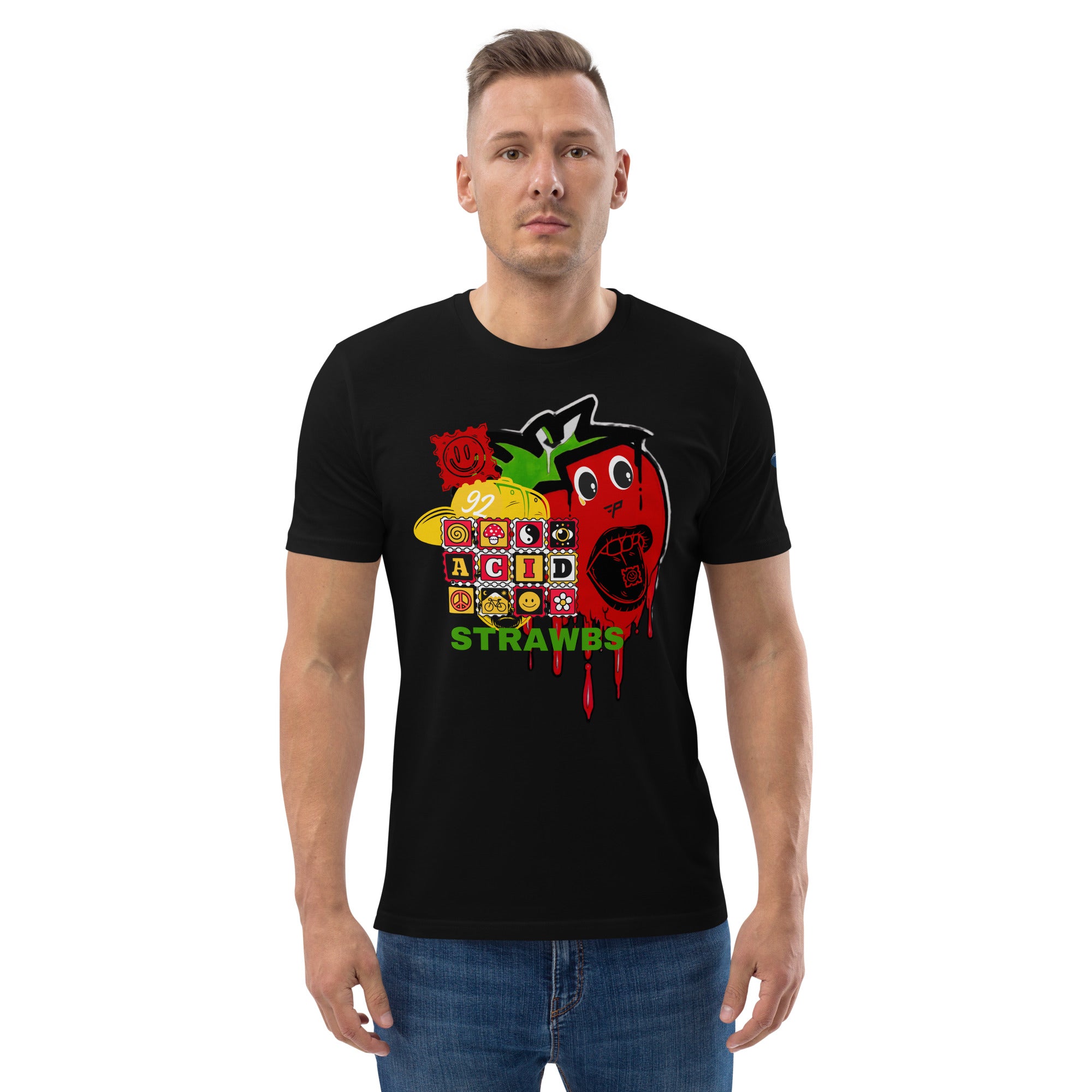 LSD STRAWBS - Organic Cotton T-shirt