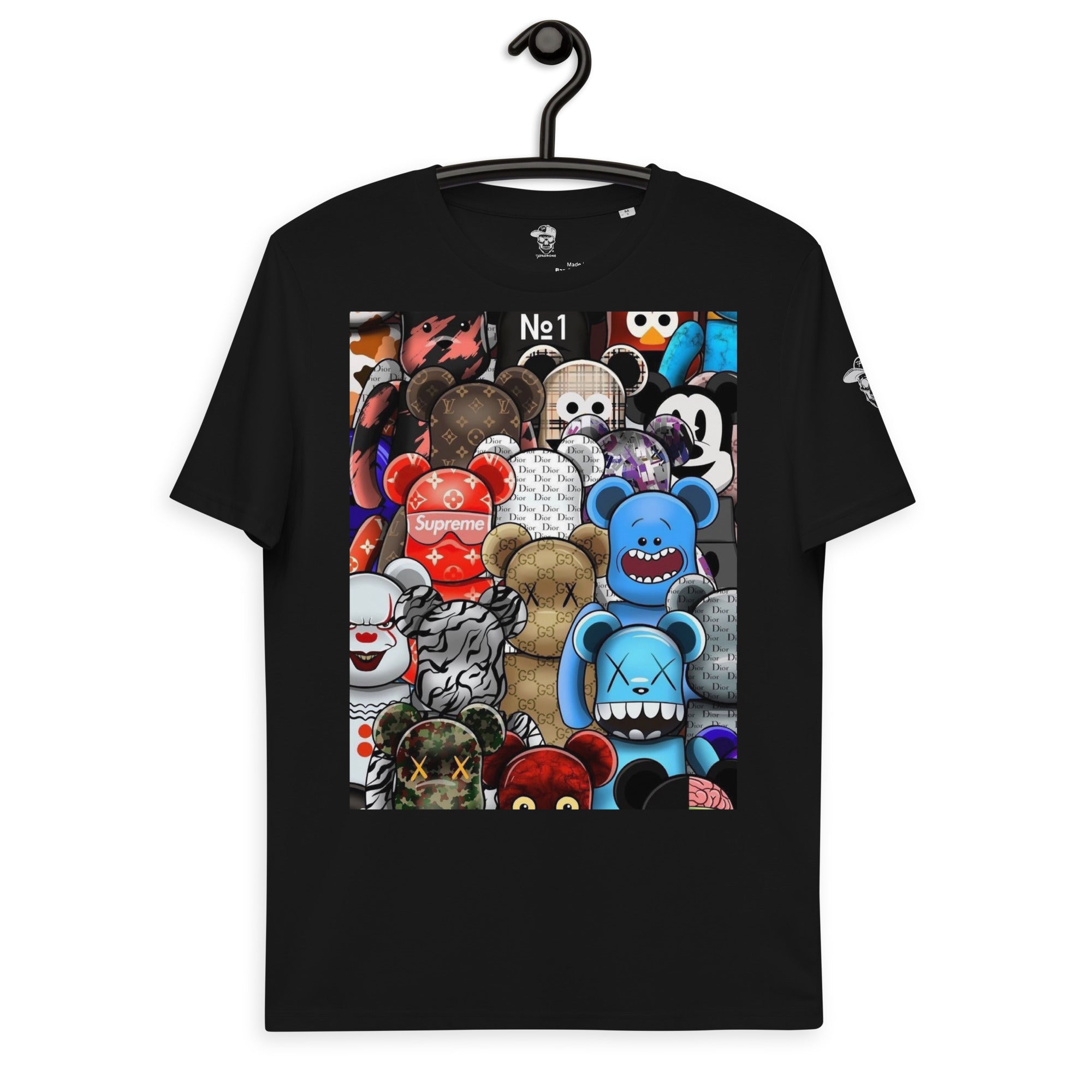 Bearbrick Attack - Organic Cotton T-shirt