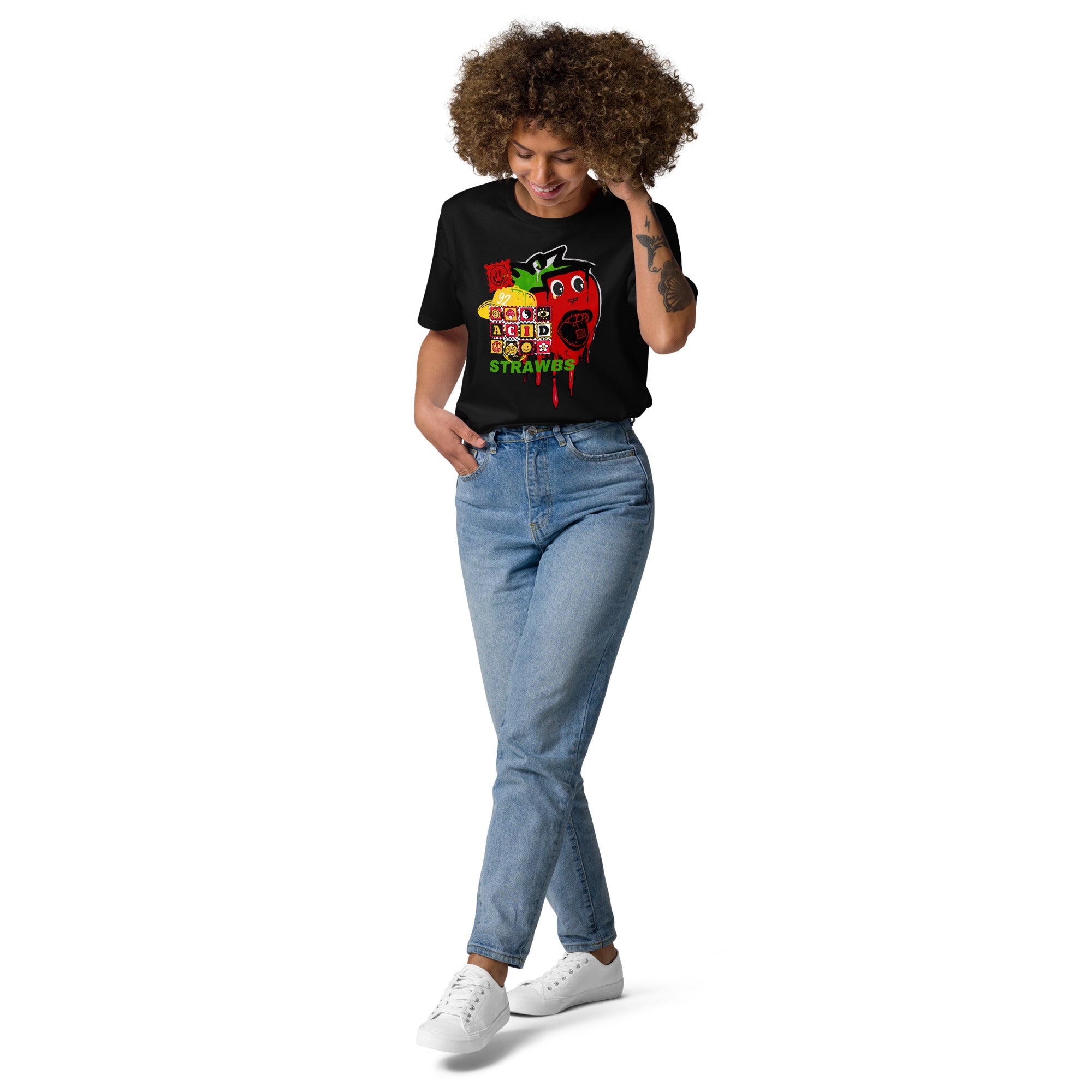 LSD STRAWBS - Organic Cotton T-shirt