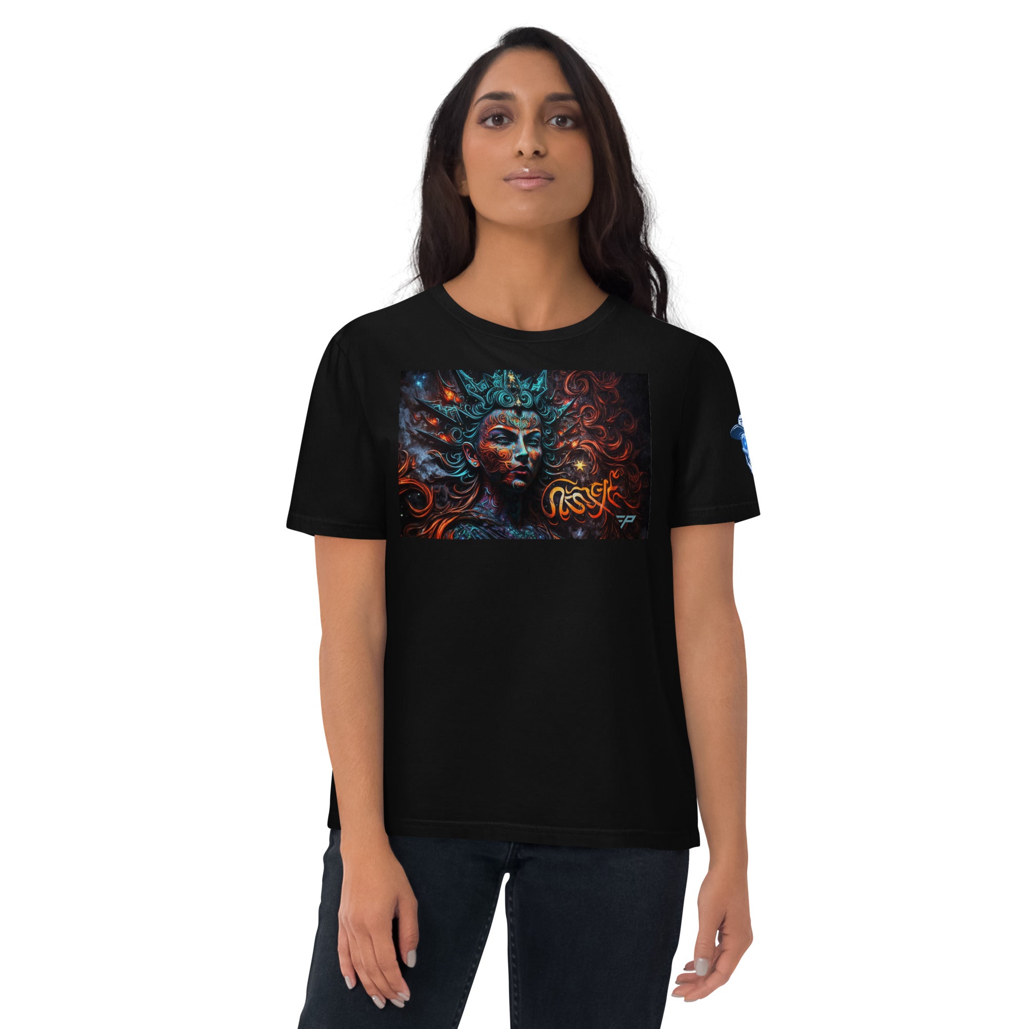 Dewi Sri - Balinese Prosperity Goddess - Organic Cotton T-shirt