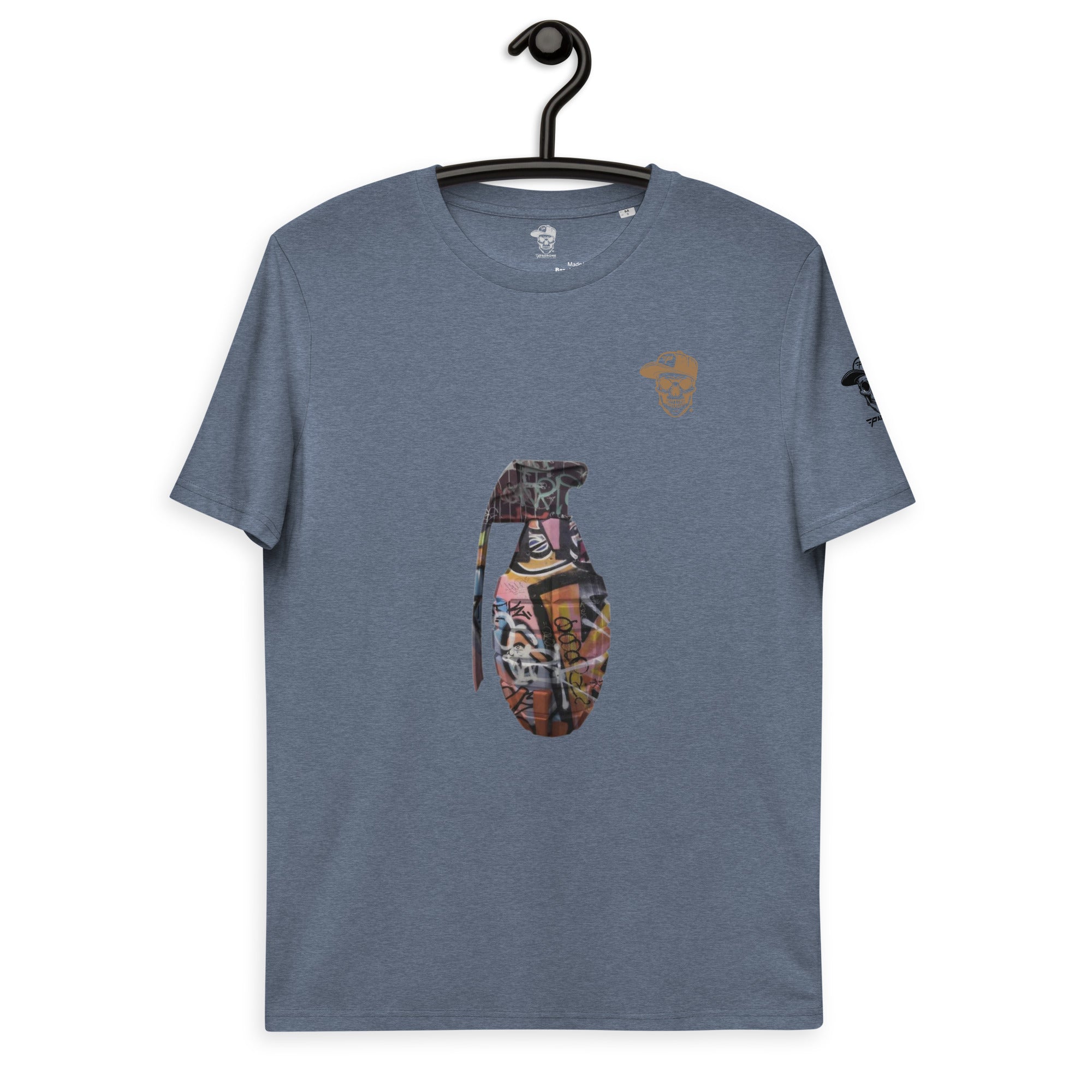 Monica Vincent - Graffiti Grenade - Organic Cotton T-shirt