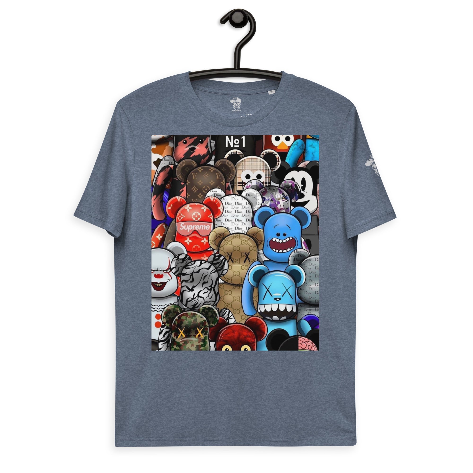 Bearbrick Attack - Organic Cotton T-shirt