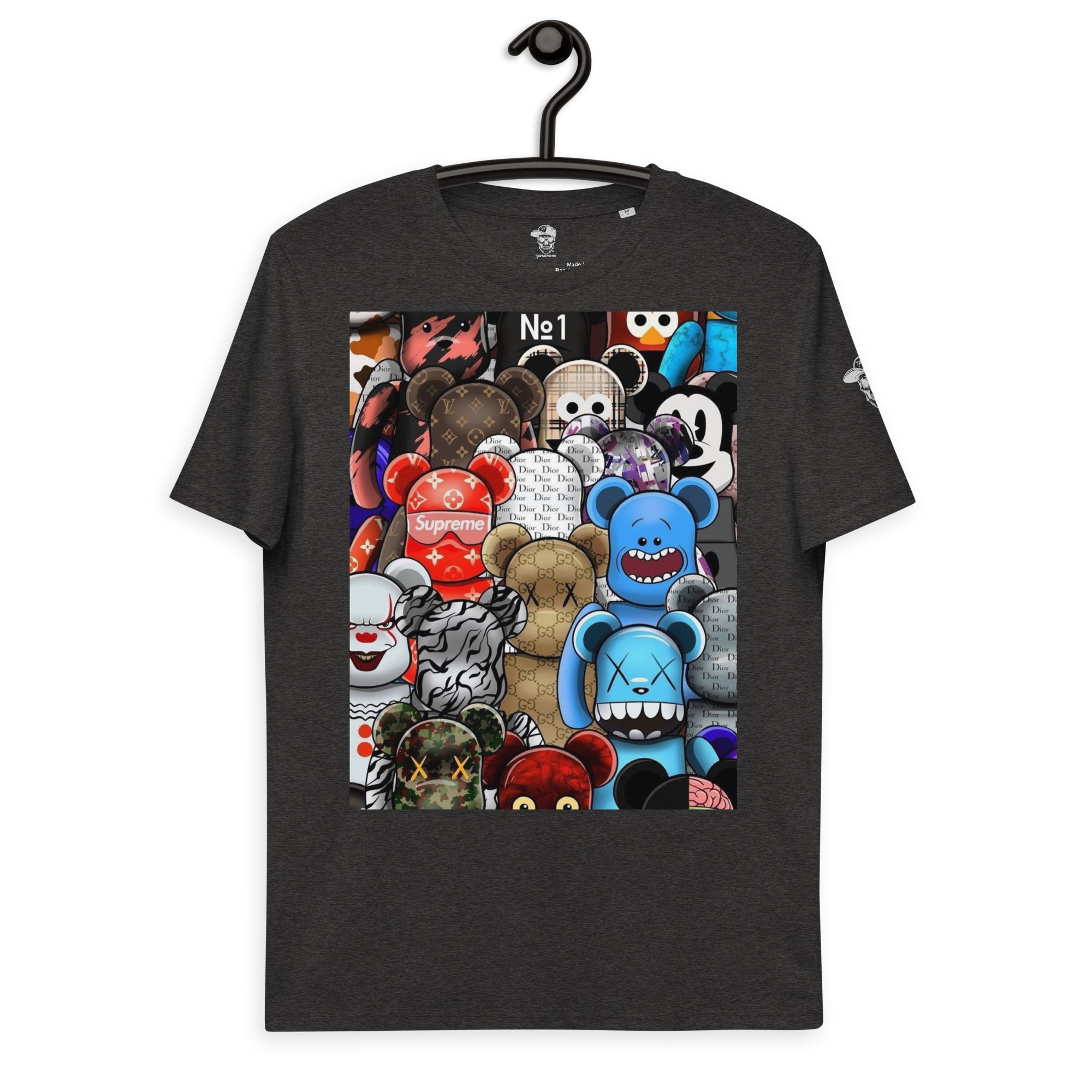 Bearbrick Attack - Organic Cotton T-shirt