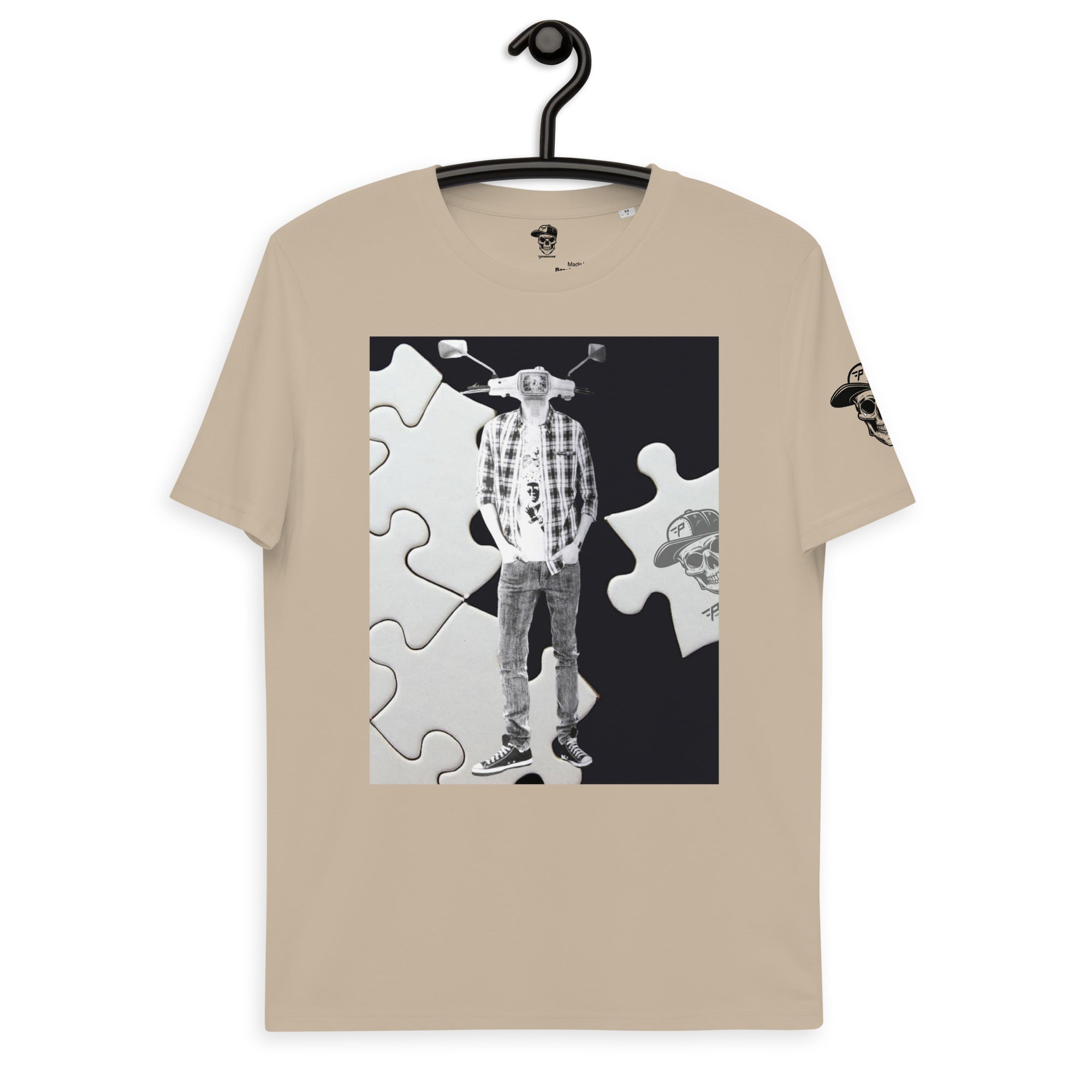 Fauxreel - Vespa Head - Organic Cotton T-shirt