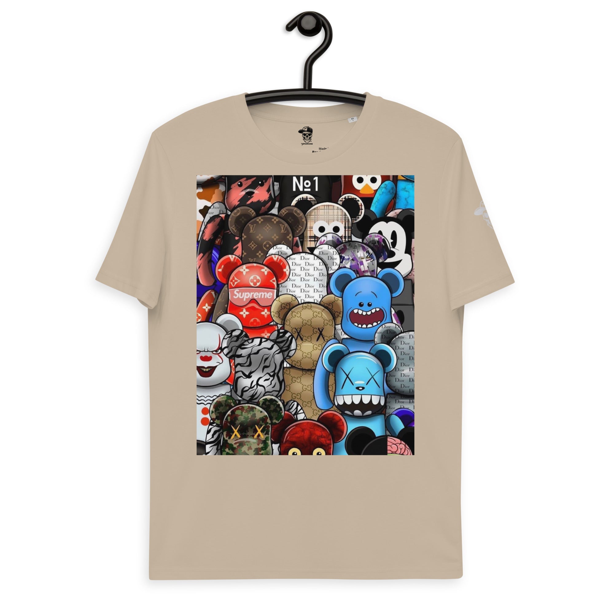 Bearbrick Attack - Organic Cotton T-shirt