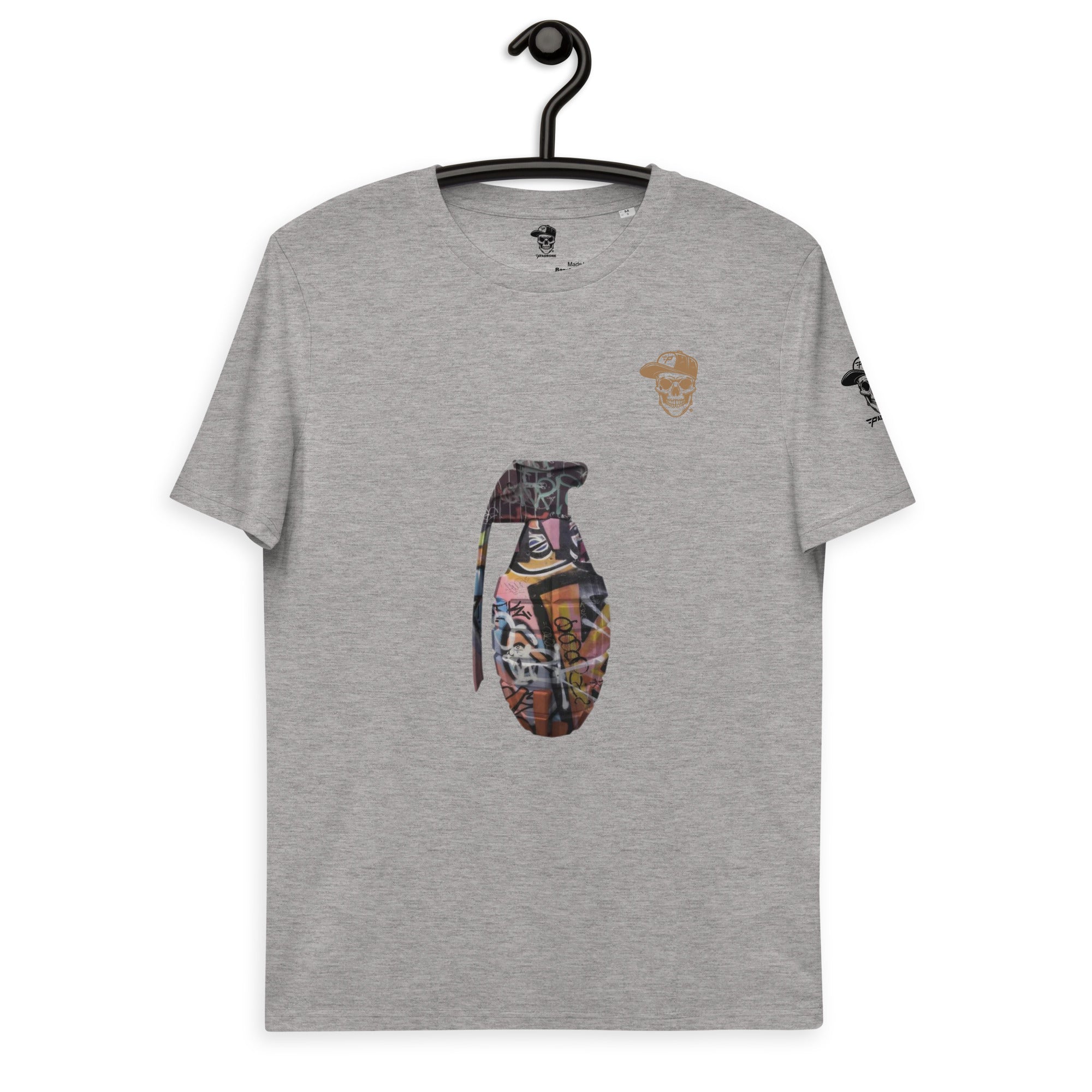 Monica Vincent - Graffiti Grenade - Organic Cotton T-shirt