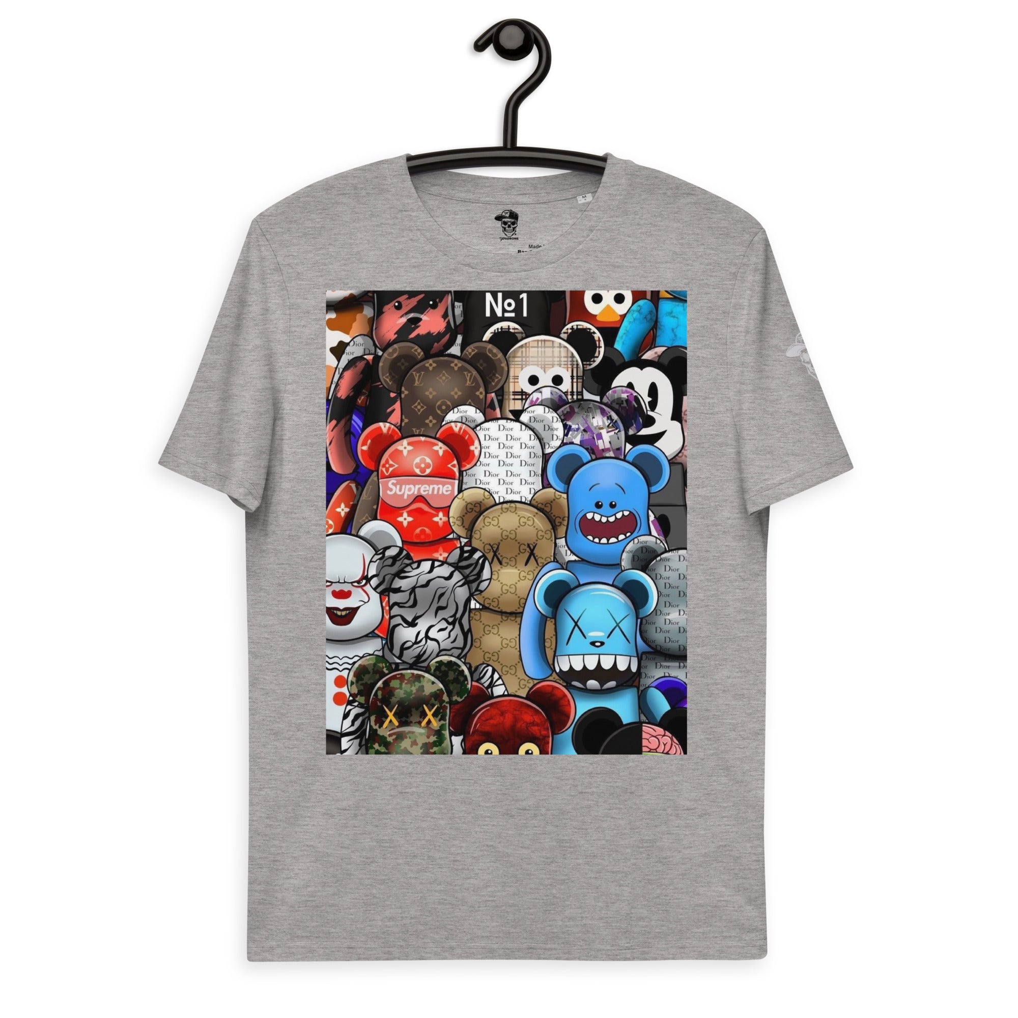 Bearbrick Attack - Organic Cotton T-shirt