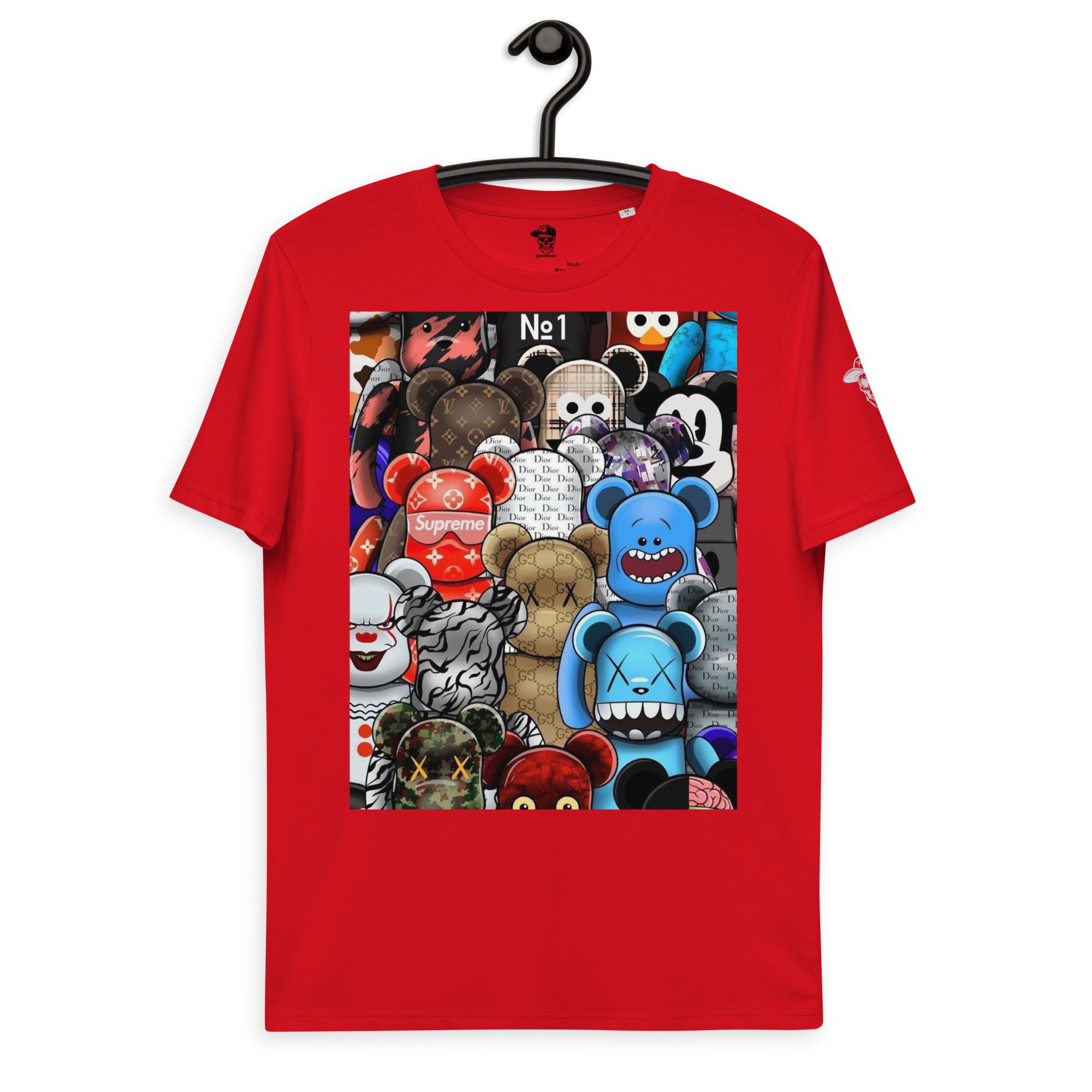 Bearbrick Attack - Organic Cotton T-shirt