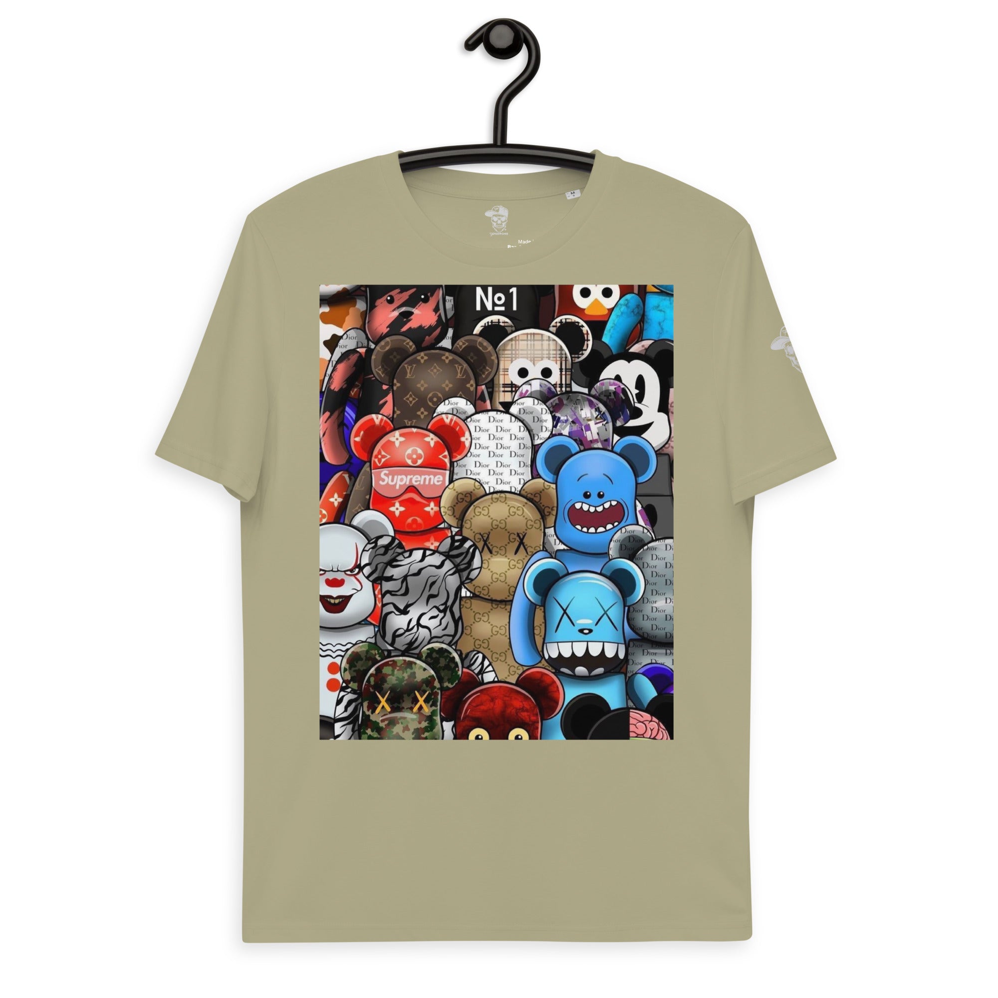 Bearbrick Attack - Organic Cotton T-shirt