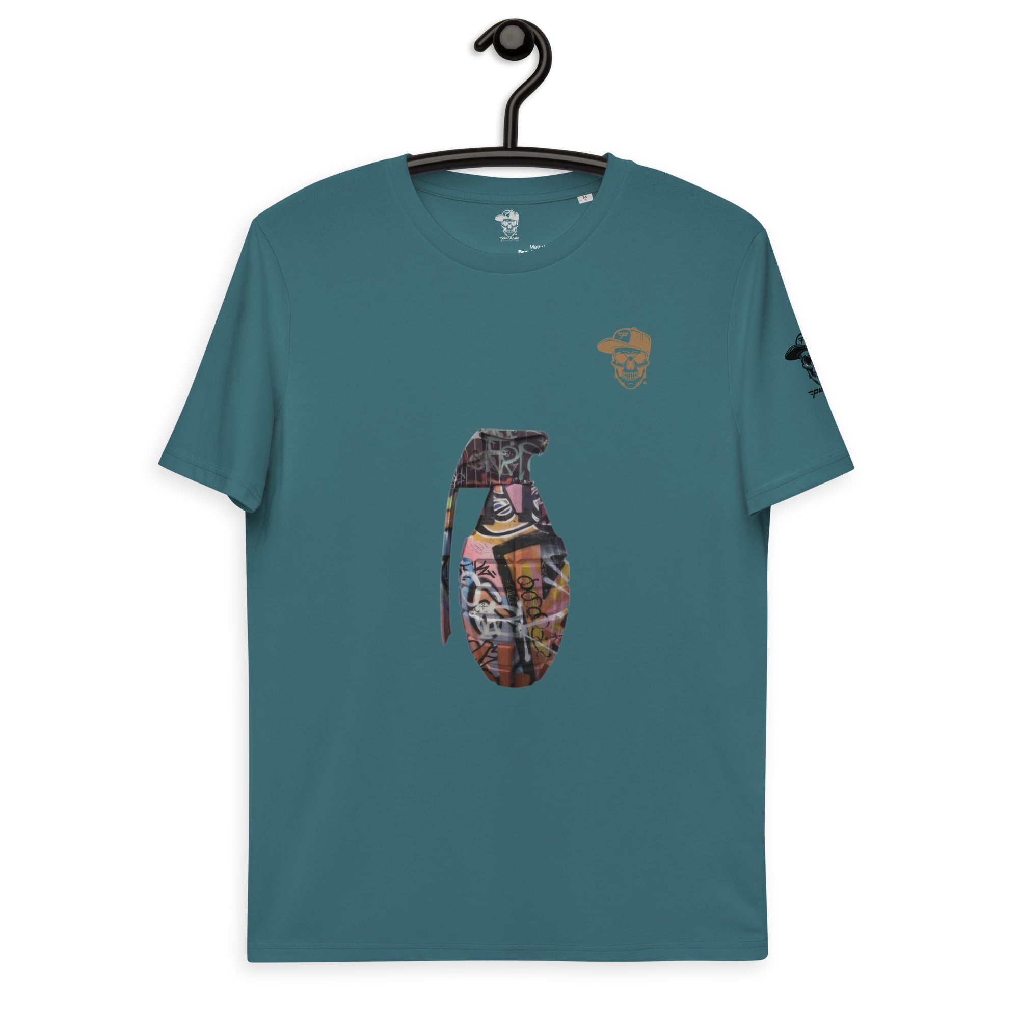 Monica Vincent - Graffiti Grenade - Organic Cotton T-shirt