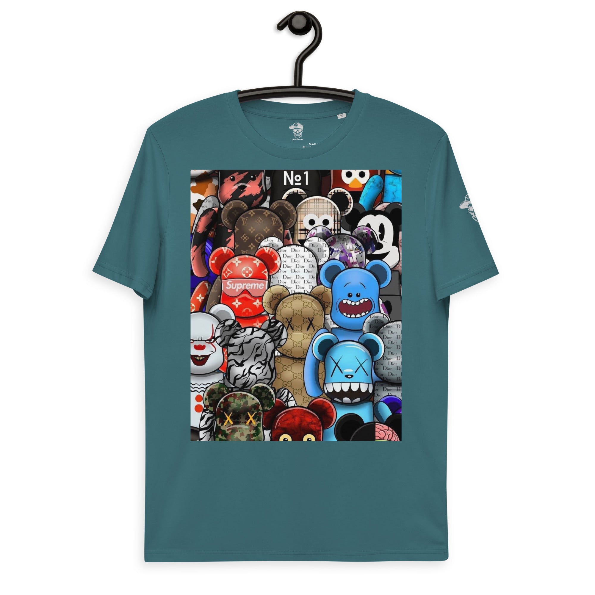 Bearbrick Attack - Organic Cotton T-shirt