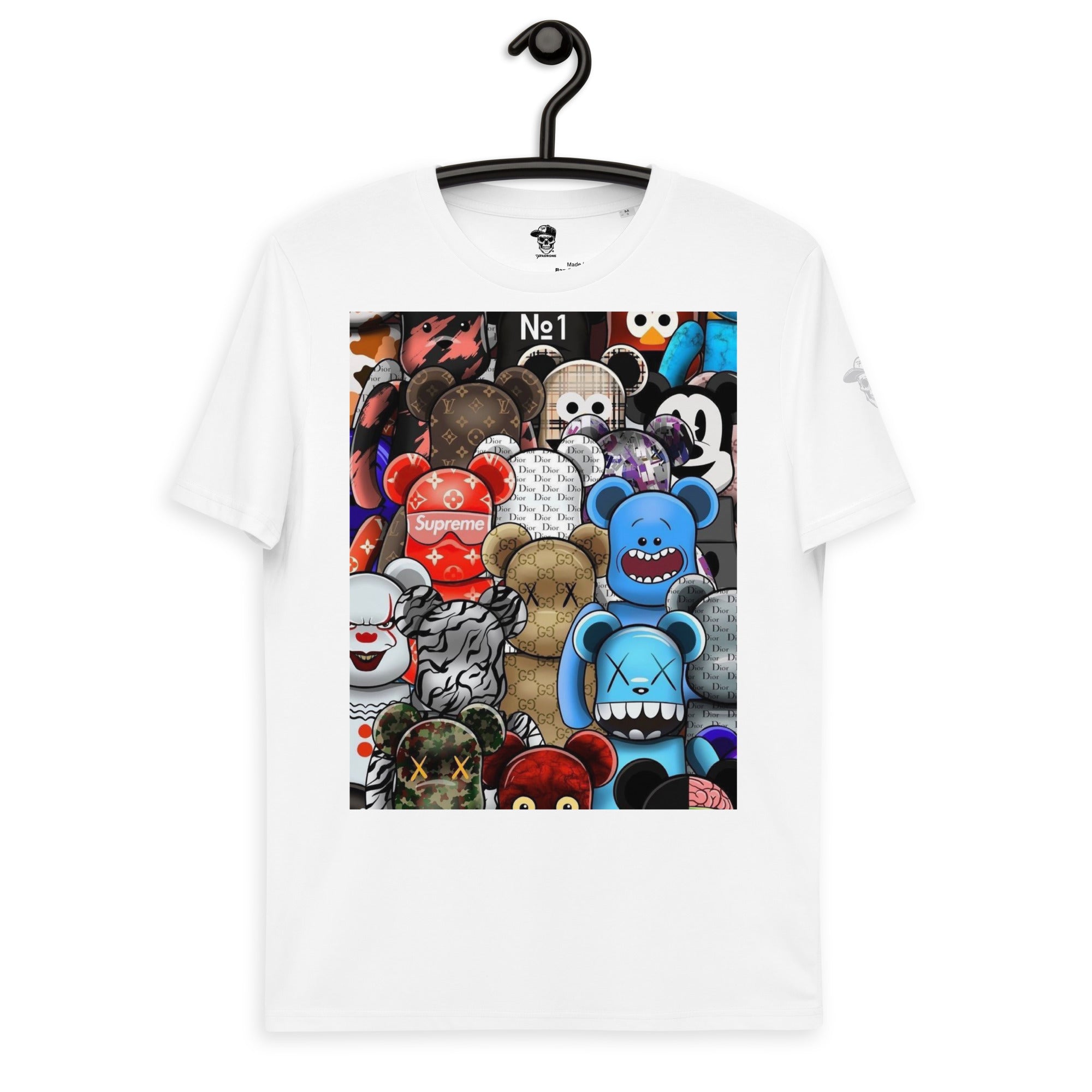 Bearbrick Attack - Organic Cotton T-shirt