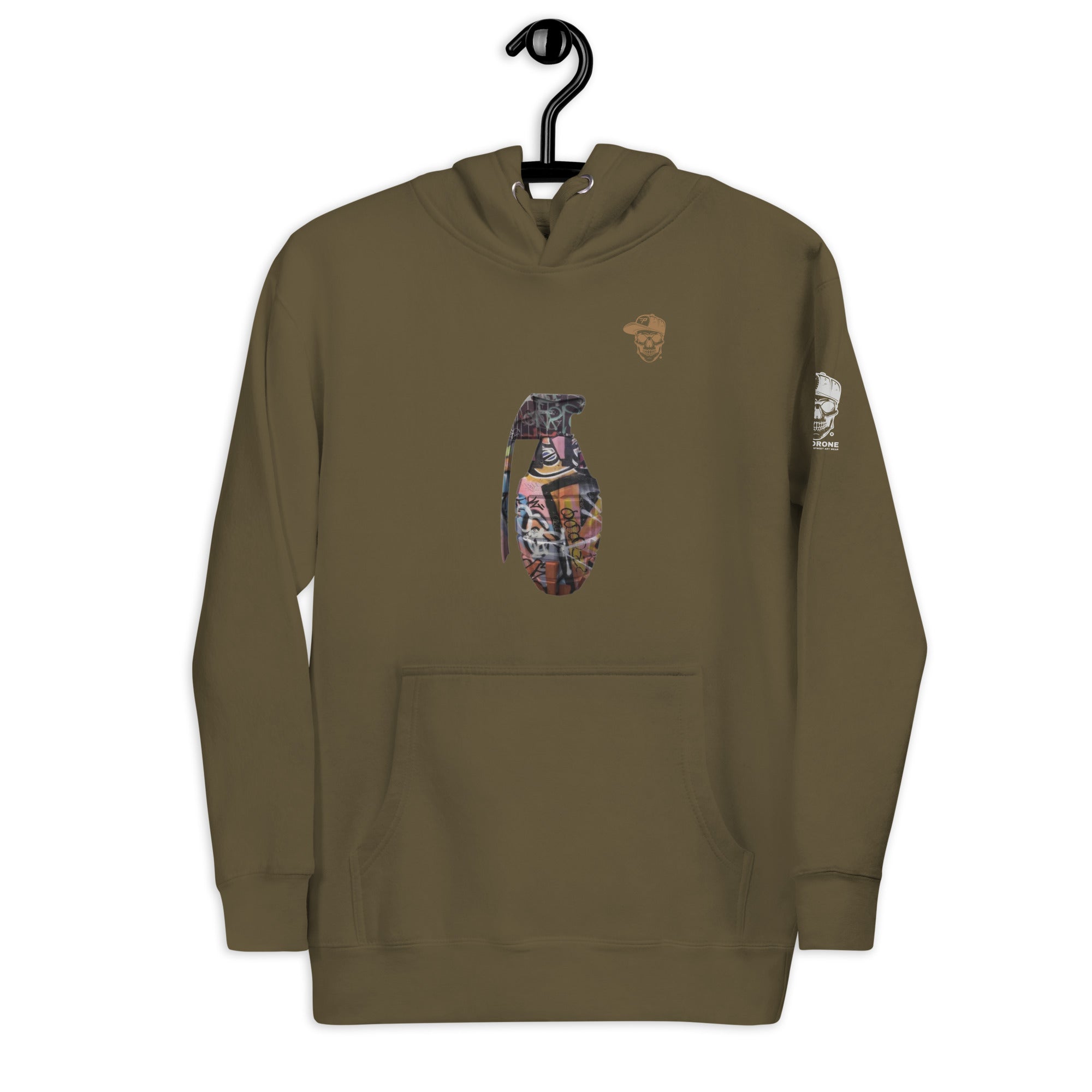 Monica Vincent -Graffiti Grenade - Premium Unisex Hoodie